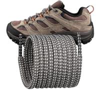 Endoto Shoelaces for Merrell Moab Boots Replacement Round Shoe Laces Hiking Running Shoes Strings(Color:Taupe&KhakiCombo,Size:44Inch)