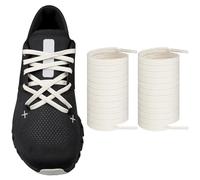 Endoto Shoelaces for On Cloud X3, X4, Shift, Cloudflow, Cloudwift, Cloudmonster Running Replacement Flat Shoes Laces Strings(Color:Beige,Size:44Inch)