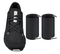 Endoto Shoelaces for On Cloud X3, X4, Shift, Cloudflow, Cloudwift, Cloudmonster Running Replacement Flat Shoes Laces Strings(Color:Black,Size:50Inch)
