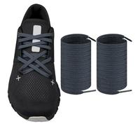 Endoto Shoelaces for On Cloud X3, X4, Shift, Cloudflow, Cloudwift, Cloudmonster Running Replacement Flat Shoes Laces Strings(Color:Cool Gray,Size:44Inch)