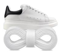 Endoto Shoelaces Replacement Flat Laces for Alexander McQueen Oversized, Graffiti Oversized, Court Trainer, Deck Plimsoll, Deck Lace Up Plimsoll, Sneaker Shoes