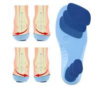 Endoto Supination and Pronation Correction Insoles for Men Women Kids Toddlers, Adjustable Corrective Inserts for Over Supination and Overpronation(Size:XS)