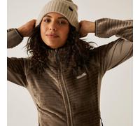 'Endra' Hooded Fleece Regatta Brown 12