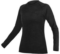 Endura BaaBaa Blend Womens Long Sleeve Cycling Base Layer Black