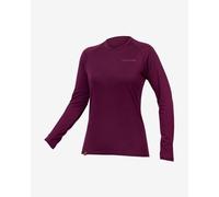 Endura BaaBaa Long Sleeve Base Layer Top Aubergine Women - S