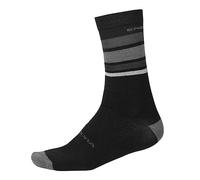 Endura BaaBaa Merino Stripe Socks for Cycling | Warmth and Breathability