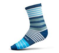 Endura Men's Block Sock Cycling Socks, Blueberry, L-XL
