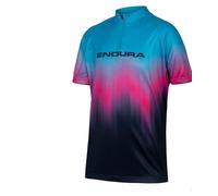 ENDURA CHILD'S XTRACT SHORT SLEEVE JERSEY ELECTRIC BLUE AGE 9-10 YEARS RRP £29