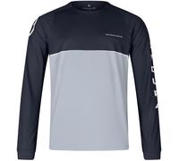 Endura Core Mens Cycling Jersey Black Printed Long Sleeve Lightweight Bike Top