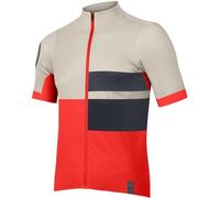 Endura FS260 Print Short Sleeve Jersey Pomegranate