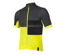 Endura Fs260 Print Short Sleeve Jersey Yellow,Black XL Men XL Hi-Viz Yellow