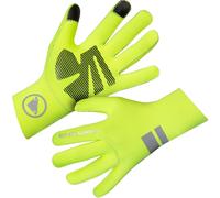 Endura FS260-Pro Nemo II Full Finger Cycling Gloves Yellow Waterproof Reflective