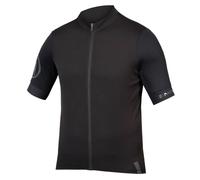 Endura FS260 Short Sleeve Cycling Jersey - Black / Small