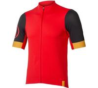 Endura Fs260 Relaxed Fit Short Sleeve Jersey Red M Men