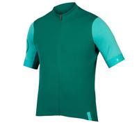 Endura Fs260 Relaxed Fit Short Sleeve Jersey Green L Man