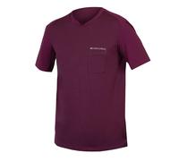 Endura GV500 Foyle SS Road Tee Aubergine