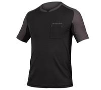 Endura Gv500 Foyle T Short Sleeve Gravel Jersey Black XL Man