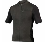 Endura GV500 Reiver Short Sleeve Cycling Jersey - Black / Medium Black Medium