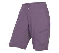 Endura Hummvee Lite Cycling Shorts with Liner | Detatchable Liner | Urban and Trail Shorts | Padded Comfort | Cargo Storage | Clickfast Shorts, Pink, L