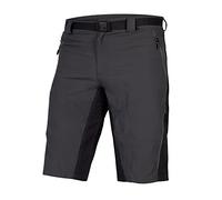 Endura Men's Hummvee Shorts with Liner, Grey, 4XL