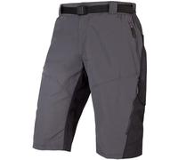 Endura Hummvee Cycling Shorts with Liner | Detatchable Liner | Urban and Trail Shorts | Padded Comfort | Cargo Storage | Clickfast Shorts, Grey, XL