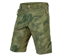 Endura Hummvee Ii Shorts with Chamois XL Camouflage Green