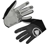 Endura Hummvee Lite Icon Full Finger Womens Cycling Gloves Black Padded Bike