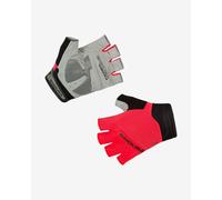 Endura Hummvee Plus Short Gloves Red Kids - L