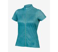Endura Hummvee Ray Short Sleeve Jersey Light Blue Women - L