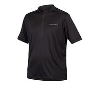 Endura Hummvee Short Sleeve Cycling Jersey II |Rapid Wicking |Back Pockets Black