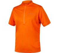 Endura Men's Hummvee Short Sleeve Cycling Jersey II |Rapid Wicking |Back Pockets Jersey, Harvest, L