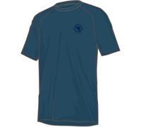 Endura Hummvee Short Sleeve Relaxed Fit Trail MTB Cycling Tech Tee Barra Blue