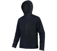 Endura Hummvee Waterproof Hooded Mens Cycling Jacket Black Reflective Bike Ride