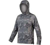 Endura Hummvee Windproof Shell Jacket - Cycling windproof jacket - Men's Grey Camo XL