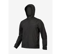 Endura Men's Hummvee Windproof Shell Cycling Jacket |Ultra-Light | Reflective Trims Jacket, Black, M