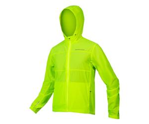 Endura Hummvee Windshell Jacket - Hi Vis Yellow / 2XLarge