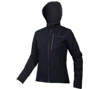 Endura Women's Hummvee Waterproof Hooded Long Sleeve Performance Cycling Jacket - Black 12