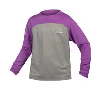 Endura Kids MT500 Burner LS MTB Jersey Thistle