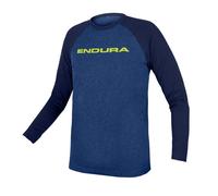 Endura Kids One Clan LS Tee Raglan Blue