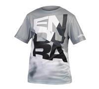 Endura Kids SingleTrack Core Short Sleeved Cycling T-Shirt Dreich Grey