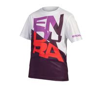 Endura Kids SingleTrack Core SS Tee Aubergine