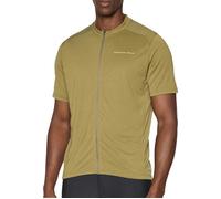 Endura Loop Mens Cycling Jersey Green Short Sleeve Reflective Lightweight Top