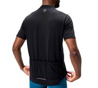 Endura Loop Short Sleeve Zipped Cycling Jersey - Tweed Green / Small
