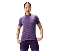 Endura Loop Zipped Short Sleeve Enduro Jersey Purple XS Woman XS Heather