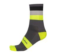 Endura Men's Bandwidth Socks, Hi-Viz Yellow, S-M