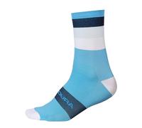Endura Mens Bandwidth Socks, Hi-Viz Blue, S-M EU