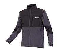 Endura Men's Hummvee Full Zip Cycling Fleece Black, Small
