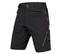 Endura Men's Hummvee-Pantalón Corto Con Forro Cycling Shorts, Black/White, S