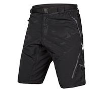 Endura Men's Hummvee Mountain Bike Baggy Cycling Short with Liner Board, Black Camouflage, XXL