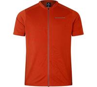 Endura Loop Mens Cycling Jersey Red Short Sleeve Reflective Lightweight Top